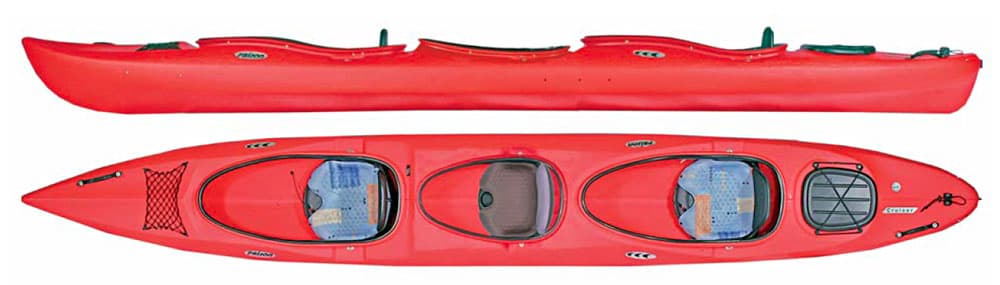 POLIETYLENOWY kajak trzyosobowy PRIJON CRUISER III