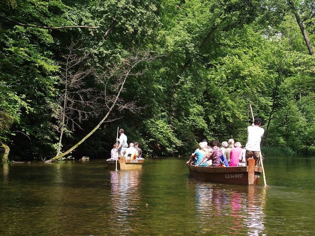 spływy łodziami Krutynią 