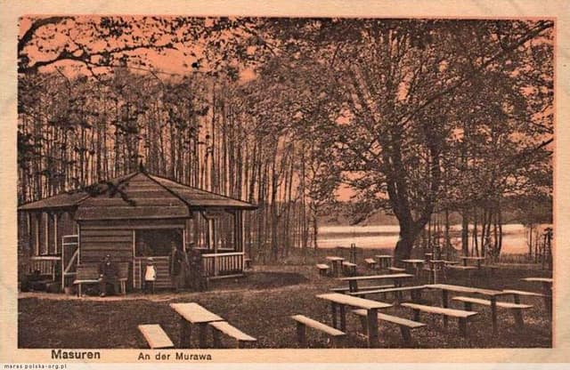 Restauracja Murawa nad jeziorem Krutyńskim