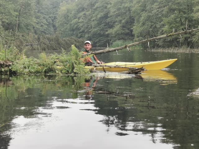 Relaks w Puszczy Augustowskiej na Czarnej Hańczy - odpoczynek zmęczonego kajakarza