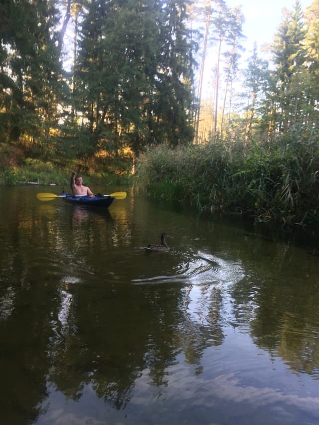 W puszczy Augustowskiej na trasie Maćkowa Ruda - Sarnetki 