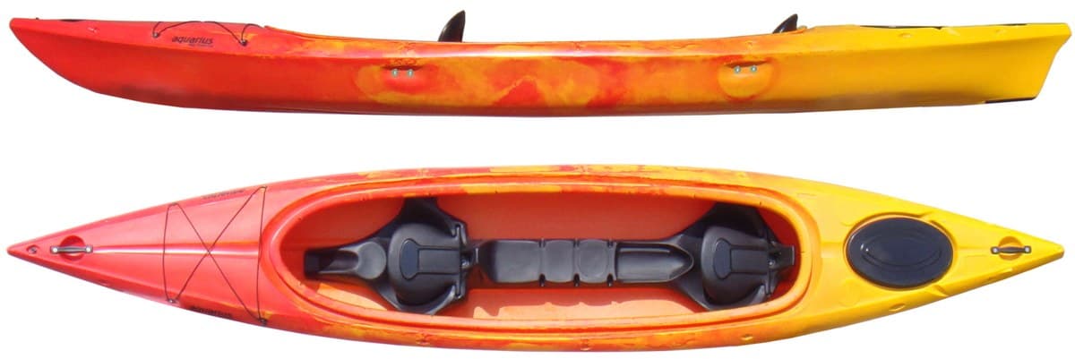 POLIETYLENOWY kajak dwuosobowy AQUARIUS PRO TOUR