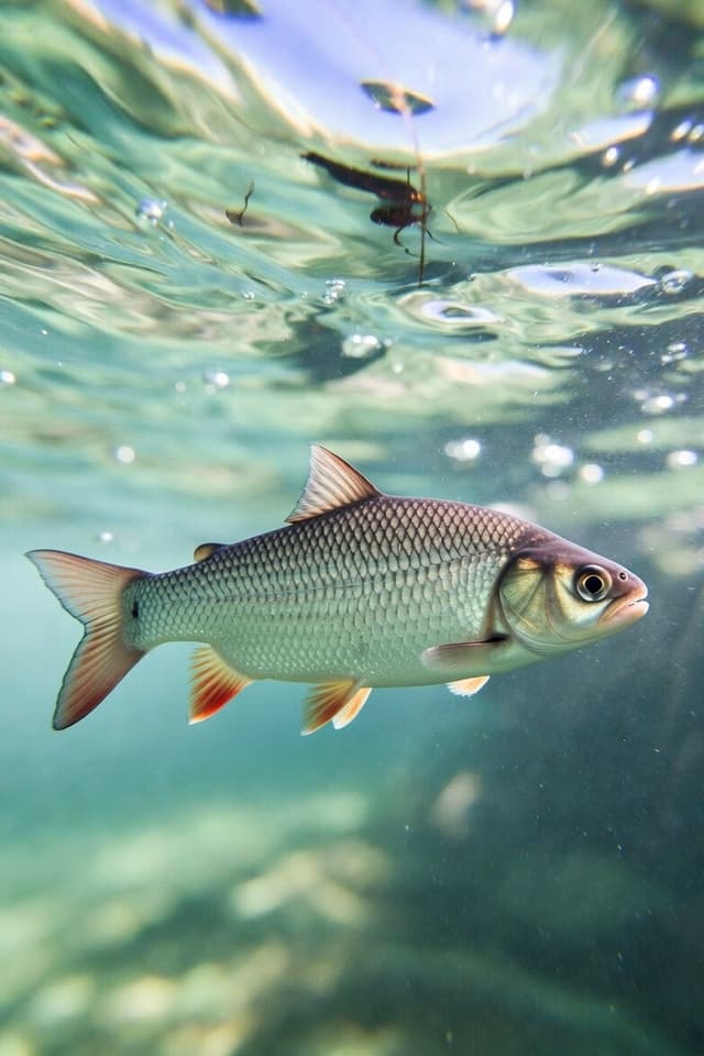 płotka popularna na Krutyni