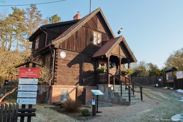 Krutyń - siedziba Mazurskiego Parku Krajobrazowego