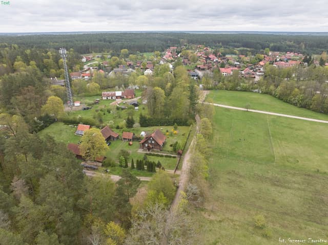 Krutyń z góry.
